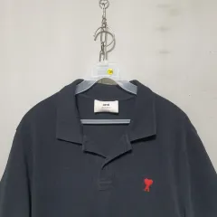 P289 アミ メンズ ポロ PK 半袖Tシャツ
