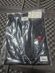 アミ スモール ハート ブラック ポロ XL 新品