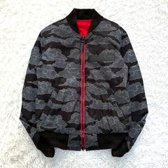 COACH×NARUTOコラボレッド MAー1ジャケット - メルカリ