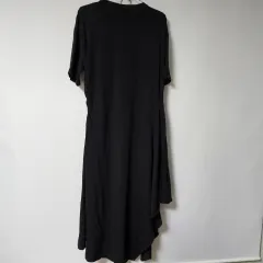 cos コス)L ブラック アシンメトリー レディース ロング ONE PIECE