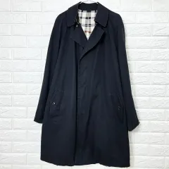 DAKS ダックス メンズ ブラック オーバーサイズ トレンチコート 105のサムネイル