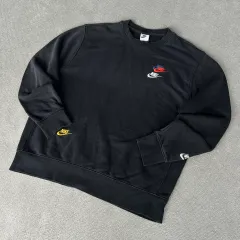 ナイキ ブラック スウェット マルチ ロゴ XL