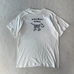 90s In Dog Years Im Dead シングルステッチ 半袖 Tシャツ