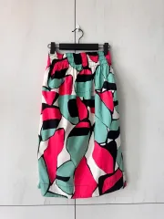 新品コンディションMARCJACOBS マークジェイコブス マルチ COLOR フール ポケット スカート