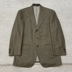 未使用級☆】ラルフローレン ブリオンプラッドウールブレンドツイル