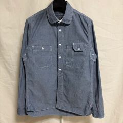 【新同】Waste Twiceデニムカバーオール 36シャンブレー フルカウント 新同】Waste Twiceデニムカバーオール 36シャンブレー フルカウント