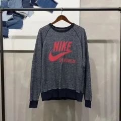 (105) NIKE ヴィンテージ スポーツウェア ビックプリンティング スウェット 長袖Tシャツ
