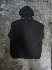 HUF ハフ ウインドブレーカー ナイロンパーカー ジャケット 黒 S