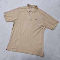 L1132】 Burberry 半袖ポロシャツ サイズL ブラウン - メルカリ