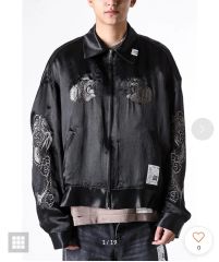 極上20万円】WACKO MARIA 50sレザーボンバージャケット 天国東京