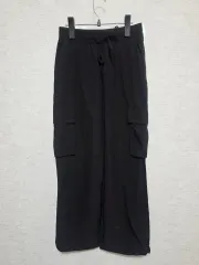 2 0黒色 カーゴ ジョガー ワイド パンツ