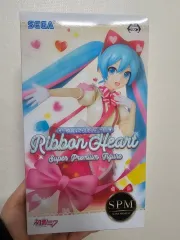 セガ VOCALOID 初音 ミク リボンハート バレンタイン SUPER PREMIUM フィギュア