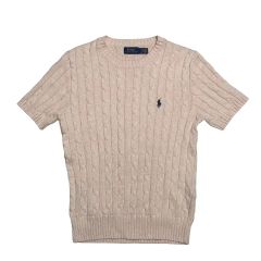 Polo Ralph Lauren ケーブルニット 半袖 - メルカリ