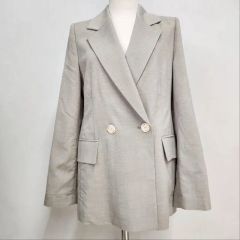 美品 セオリーリュクス ダブルブレスト テーラード ジャケット　40 L大きい 美品！セオリーリュクス テーラードジャケット 32 ダブルブレスト