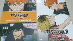 ハイキュー 劇場版 ゴミ捨て場の決戦 ポスター 2種
