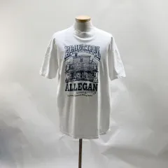 Dtm メンズ半袖Tシャツ 白 100-105 ヴィンテージ 中古品