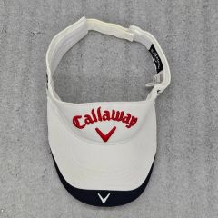 新品 未使用 キャロウェイ サンバイザー ホワイト ベア Callaway
