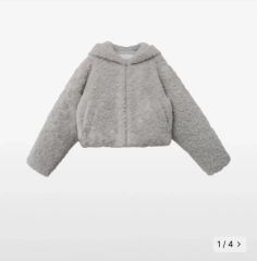 INTIMITE Fur Blouson Light gray Sサイズ 新品タグ付き☆INTIMITE Fur Blouson Light gray - メルカリ