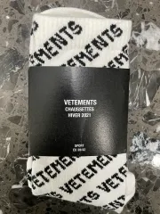 VETEMENTS ヴェトモン 靴下 白 EU 39/42 新品のサムネイル
