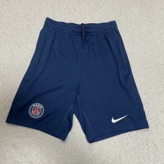 極上モデル】NIKE × パリサンジェルマン テックフリースショーツ 紺 M