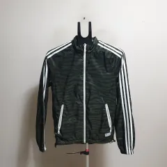 アディダス ジップアップ アウター ジャケット リバーシブル 90