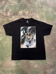 ナウシカvs巨神兵Tシャツ宮崎駿ジブリARTアニメ漫画映画エヴァメーヴェ