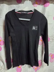 Dolce&Gabbana ドルチェ＆ガッバーナ ブラック Vネック Tシャツ 44 (正規品)のサムネイル