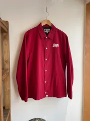 A BATHING APE アベイシングエイプ ロゴ COACH コーチ ジャケット (L)