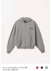 WILLY CHAVARRIA X ZARA リラックスフィットフーディ M | Mercari