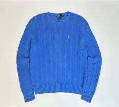 Polo ポロ ラルフローレン ピミコットン ケーブル ニット XL
