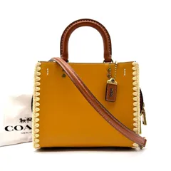 極美品 COACH コーチ ローグ20 クロシェ ハンドバッグ ショルダー 