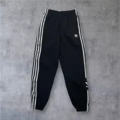 アディダス Adidas ブラック ロックアップ トラック ナイロン ジョガーパンツ XS