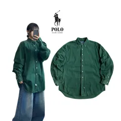ポロ 90s オックスフォード シャツ グリーン