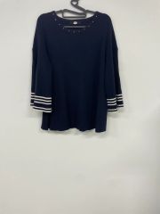 現行♡美品♡プラダ サマーニット シアー ボートネック 七分袖 42