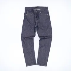 76 ユニクロ セルビッジ デニムパンツ 0415H1