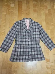 LAURA ASHLEY チェック ツイード ジャケット 36