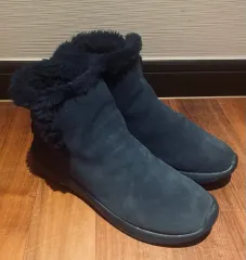 SKECHERS スケッチャーズ 起毛 防寒 ブーツ 230mm