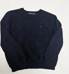 トミーヒルフィガー ネイビー スウェット Tシャツ