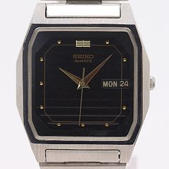希少 SEIKO LORD MATIC 23JEWELS 自動巻き 黒文字盤 - メルカリ