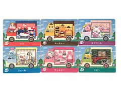 任天堂 とびだせ どうぶつの森 amiibo+【限定】 amiiboカード サンリオキャラクターズコラボ 全6種セット(ランダムシール3種付）Y 7671bc40