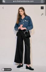 試着のみ chieko+ denim 38 デニム ワイドパンツ 試着のみ chieko+ denim 38 デニム ワイドパンツ - メルカリ