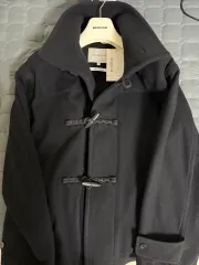 BROWNYARD ピュア オール スタンド カラー ダッフルコート ブラック 4サイズ 出品