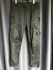 Stone Island カーゴパンツ オリーブ - メルカリ