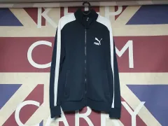 PUMA プーマ ジャージ T7 トラック ジャケット L 100 サイズ ブラック