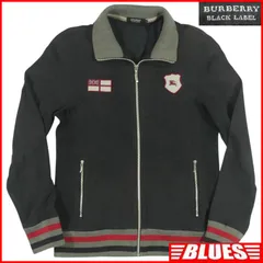 BURBERRY BLACK LABEL バーバリーブラックレーベル ジャケット M ブルゾン 黒 ブラック 古着 メンズ ジャケット_ブルゾン_サイズM一覧←SEULB屋着古← NS677