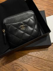 シャネルCHANEL 三つ折り財布 新品未使用 SO BLACK ソーブラック