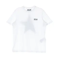 GOLDEN GOOSE ゴールデングース スター バックロゴ プリント コットン 半袖 Tシャツのサムネイル