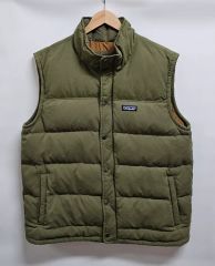 00s Patagonia マイクロパフベスト 中綿ベスト オリーブ M メンズ