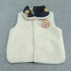 100 BEBE DE PINO ベベデピノ リバーシブル ベスト キッズ | B
