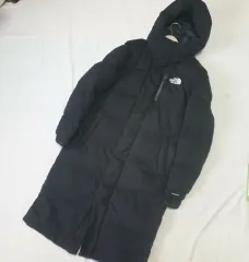 THE NORTH FACE ザノースフェイス ブラック ダウンジャケット ロング丈